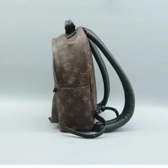 100% Authentic Louis Vuitton Palm Springs Brown Monogram Canvas Backpack - Picture 3 of 12